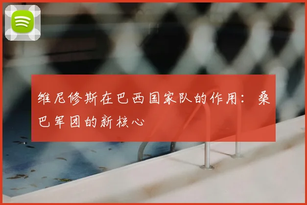 维尼修斯在巴西国家队的作用：桑巴军团的新核心